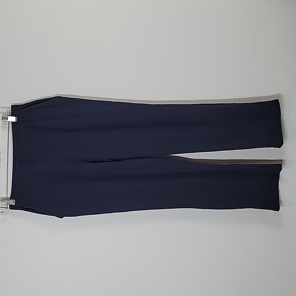 Lands' End Sport Knit High Rise Blue Pull On Pants 94026 - Picture 1 of 8